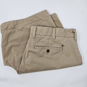 Tommy Hilfiger Men's Shorts, Size 38, Regular Fit, Khaki Beige